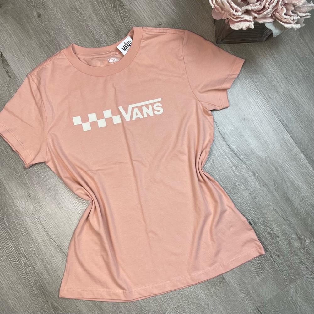 NWT Vans tshirt Coral